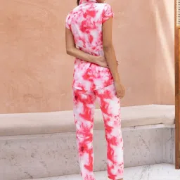 BInfinite Pink Viva Tie-Dye Coords-Set image 4