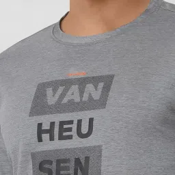 Van Heusen Grey Regular Fit Printed Sweatshirt image 4