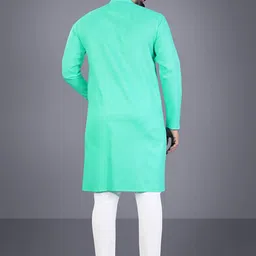 Attigo Men Regular Kurta with Pyjamas image 2