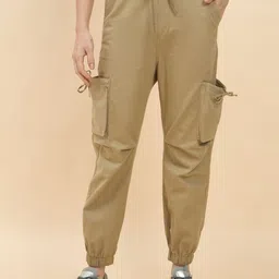 STUDIO NEXX Women Regular Fit Cargo Styles Joggers Trousers-picture-40