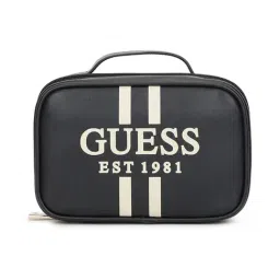 Guess Black Mildred Printed Travel Case-image-17