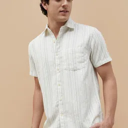 Fame Forever by Lifestyle Men Striped Casual Shirt-picture-22