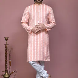 RANAK Men Printed Thread Work Kurta-picture-23
