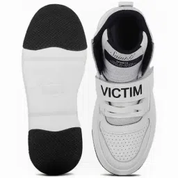 Saint G Women's Venetia White Ankle High Sneakers image 4