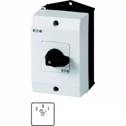 EATON 3P 3 Position 45° Rotary Cam Switch, 690 V (Volts), 20A, Spring Return Actuator, 218980 T0-3-15393/I1-picture-18