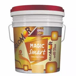 Magic Paints GLOMOR Interior Acrylic Emulsion Paint Capacity ‎4 L ‎Morning Frost-picture-37