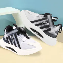 PASSION PETALS Ombre Designed Shoes - Black & White-picture-18