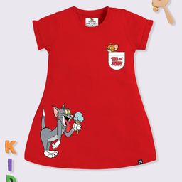 YK X Minute Mirth Printed Cotton T-shirt Dress-picture-25