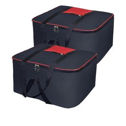 AMAK INC Black Fabric Wardrobe Organisers-picture-3