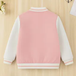 Trampoline Suede Knit Full Sleeves Brooklyn 1988 New York Text Printed Light Winter Varsity Jacket - Multi Colour image 4