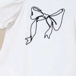 Angel & Rocket Girls Graphic Embroidered Pure Cotton T-shirt image 5