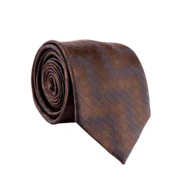 Cazzano Men Woven Design Broad Tie-image-23