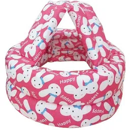 ORTIS Adjustable Cushioned Baby Safety Helmet Pink (Print May Vary) image 5
