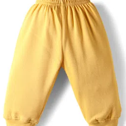 Tango Fleece Knit Full Sleeves Winter Wear Suit Set with Astronaut Print - Yellow image 5