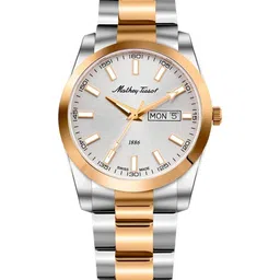 Mathey-Tissot Swiss Made Mathy Men Dial & Straps Date Aperture Analogue Watch H453RI-picture-33