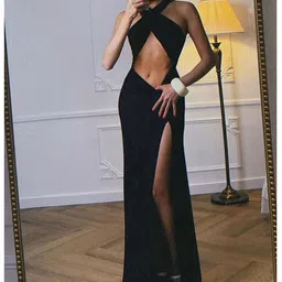 LULU & SKY Fit And Flare Maxi Dress image 3