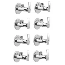 CLINTON Ocean Brass Angle Valve with Wall Flange for Bathroom (Pack of 8)-image-16
