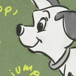 fame forever by lifestyle Lifestyle Olive Round Neck Half Sleeve Lic-Toon Cotton T Shirt image 4