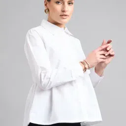 Style Quotient White Regular Fit Shirt image 3