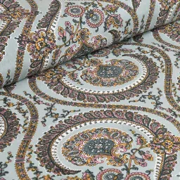JaipurFabric Grey 180 TC 100% Cotton Charm Double Bedsheet with 2 Pillow Covers image 4