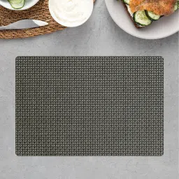 Freelance Grey Leather Set of 6 Placemats image 4