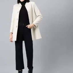 Latin Quarters White Solid Coat image 4