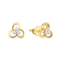 Malabar Gold and Diamonds 18k Gold & Diamond Mine Earrings for Women-picture-53