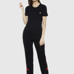 Vimal Jonney Black Regular Fit Pajama Set-picture-27