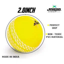 Jaspo Synthetic Rubber T-20 Plus Practice Cricket Ball/Wind Balls 125-130 Gms image 4
