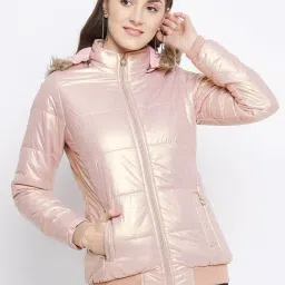 Duke Pink Quilted Jacket-image-17