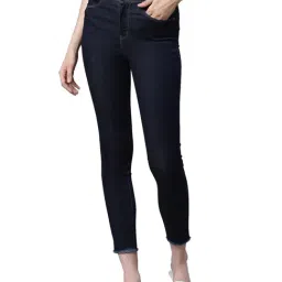 Global Republic Blue Slim Fit Mid Rise Jeans-image-71
