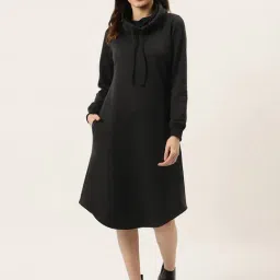 BRINNS Black Midi Dress-image-23