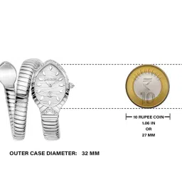 JUST CAVALLI JC1L322M0015 Unica Snake Analog Watch for Women image 4