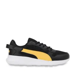 Puma Kids Relent JR Black & Mustard Casual Sneakers-image-9