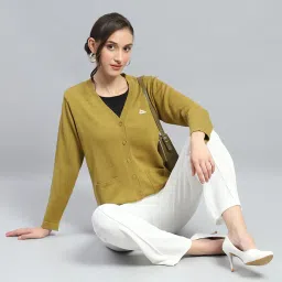 Monte Carlo Khaki Cardigan image 4