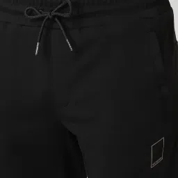 Van Heusen Black Cotton Slim Fit Trackpants image 4