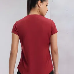 TRENDSATTIRE Biker Printed Round Neck Regular Fit T-shirt image 3