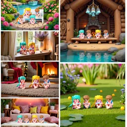 Flenzy Multicoloured Figurine Showpiece image 2