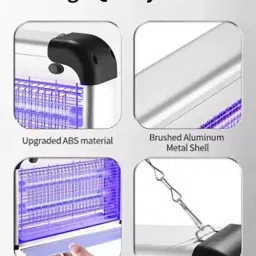 Moskiteer 10 W White ABS Plastic & Metal Insect Killer MT400 image 3