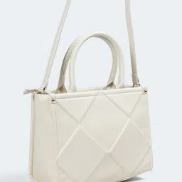 max Textured PU Structured Handheld Bag with Quilted image 2