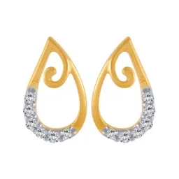 P.C. Chandra Jewellers 18 kt Gold & Diamond Earrings-picture-43