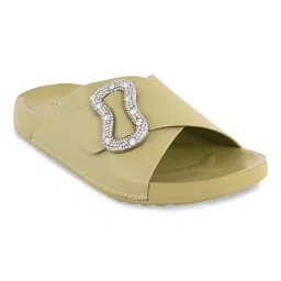 ROCIA By Regal Green Women Buckled Stylish Sandals image 4