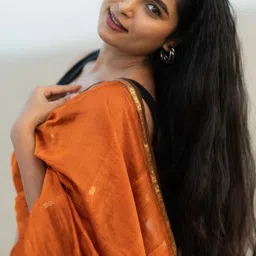 SWEETPEL Woven Design Zari Banarasi Saree image 2