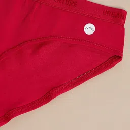 URBAN ADVENTURE Pack Of 2 Moisture Wicking Bikini Briefs 2UAW-005(NAVY-RED) image 3