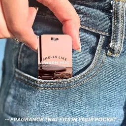 BLUR India Solid Perfume Dipped in Berries + Warm Hug Fragrance Alcohol-Free Pack of 2 Each image 2