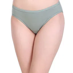 SHYAM SONS FLAIR Women Pack Of 3 Solid Mid Rise Anti Bacterial Bikini Briefs-picture-24