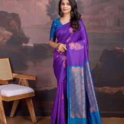 House of Pataudi Woven Design Sarees-picture-25