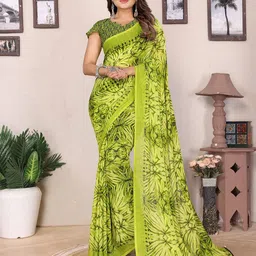 Moda Rapido Floral Print Saree-image-18