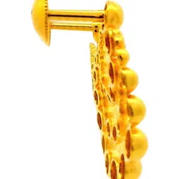 C KRISHNIAH CHETTY JEWELLERS PVT LTD 22Kt Gold Earrings-4.29g image 3