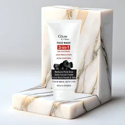 Elecsera Glow & Clean Face Wash With Charcoal & Tea Tree - 100 ml-picture-17